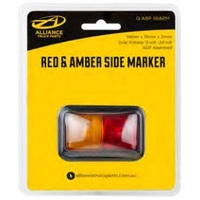 10-30V Side Marker Red/Am Qabp58Arm Alliance Truck Parts 