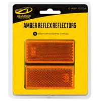 Amber Reflectors (2Pk) Qabp7030A Alliance Truck Parts 