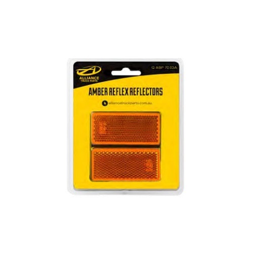 Amber Reflectors (2Pk) Qabp7030A Alliance Truck Parts 