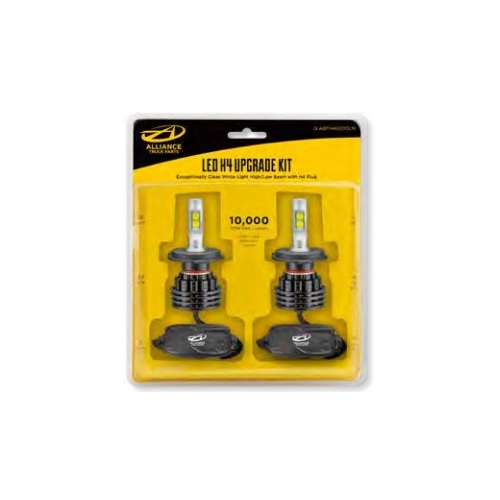 H4 Led Headlight Kit Qabph45000Lm Alliance Truck Parts 
