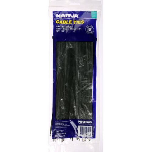 Cable Tie 4.8 (100Perpk) Qnav56406 Narva
