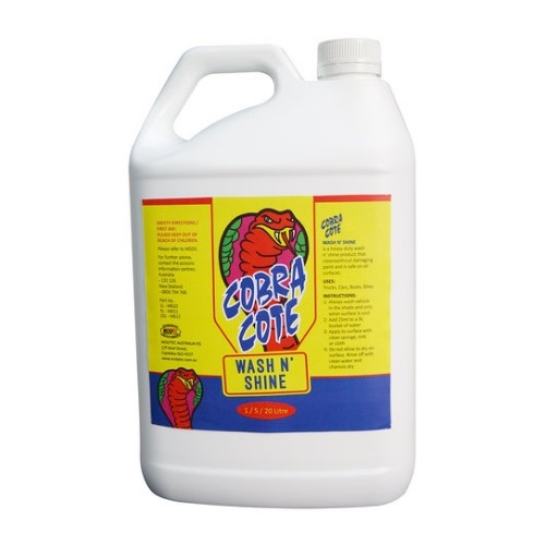 Cobra Wash & Wax 5L Molm611 Various